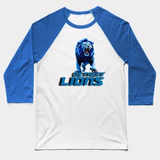 detroit lions Baseball T-Shirt